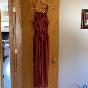 Mauve jumpsuit